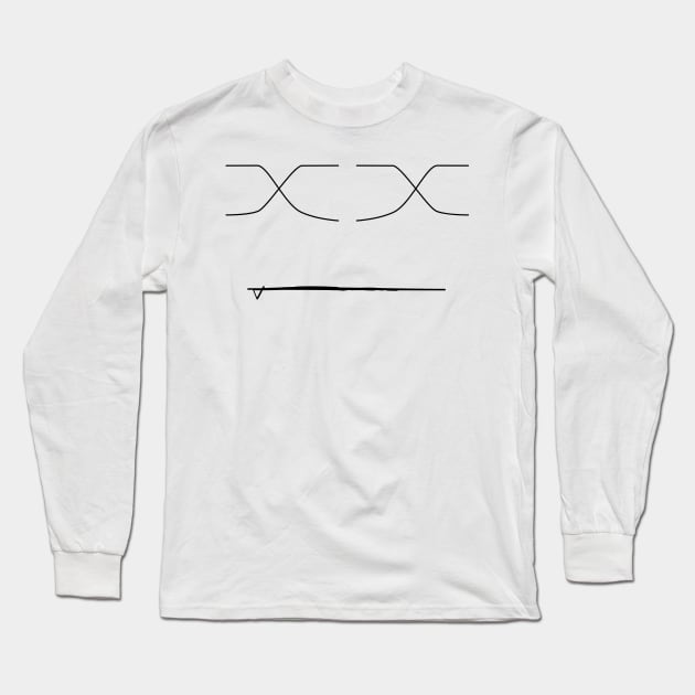 Double X Eyes Long Sleeve T-Shirt by RMZ_NYC